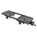 Universal Fahrrahmen Set grau mit Drehgestell und Kupplung Spur-G ML-Train 88967345