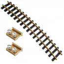 Gleis gebogen Radius 120 cm R3 mit Verbinder ML-Train 8921202