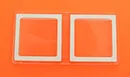 Doppelfenster weiß 32 x 32 Dampflok Toy Train LGB 92377-E130