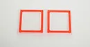 Doppelfenster 32 x 32 rot Dampflok Toy Train LGB 92377-E330