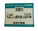 Aufkleber Dampflok Güterzug Anna Starter Set Toy Train LGB 92780