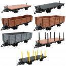 ML-Train Flach-, Niederbord-, Hochbord- und Rungenwagen