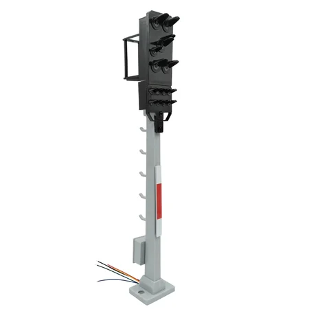 Lichtsignal Typ HL Einheitssignal der DR für Spur G mit Decoder - Betonmast - ML-Train 83804634