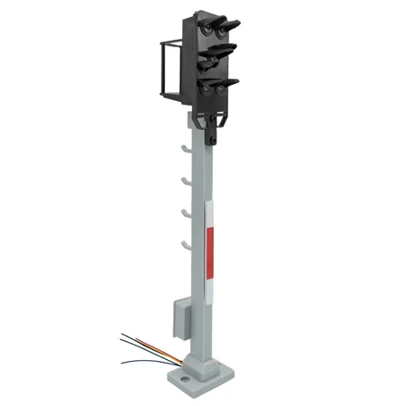 Lichtsignal Typ HL Kompaktsignal der DR für Spur G mit Decoder - Betonmast - ML-Train 83804635