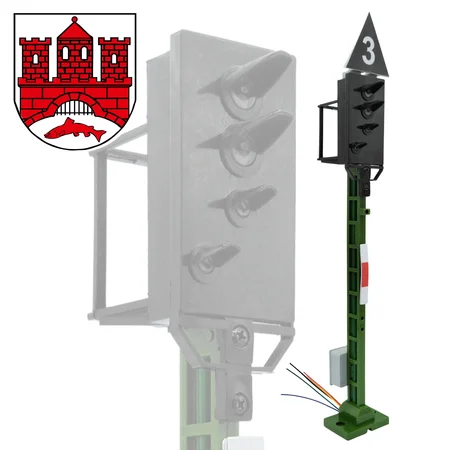 Lichtsignal Typ KS Westerntor für Spur G analog / digital mit Decoder ML-Train 83814613