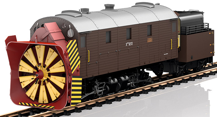 Dampfschneeschleuder Xrot RhB LGB 26605
