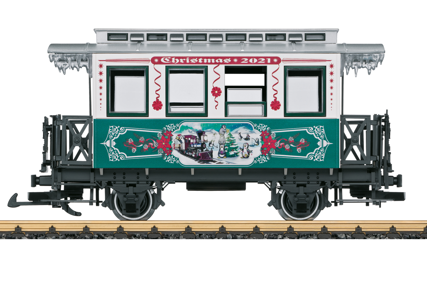 Weihnachtswagen 2021 LGB 36021