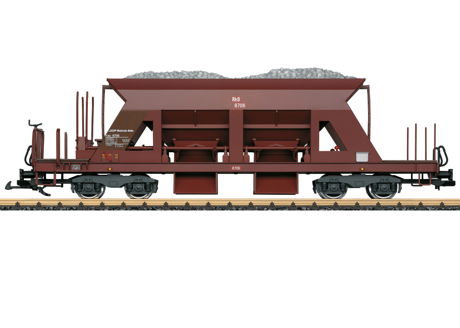 Selbstentladewagen RhB LGB 46696