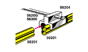 Fahrdrahtklemmen 12 St LGB 56204