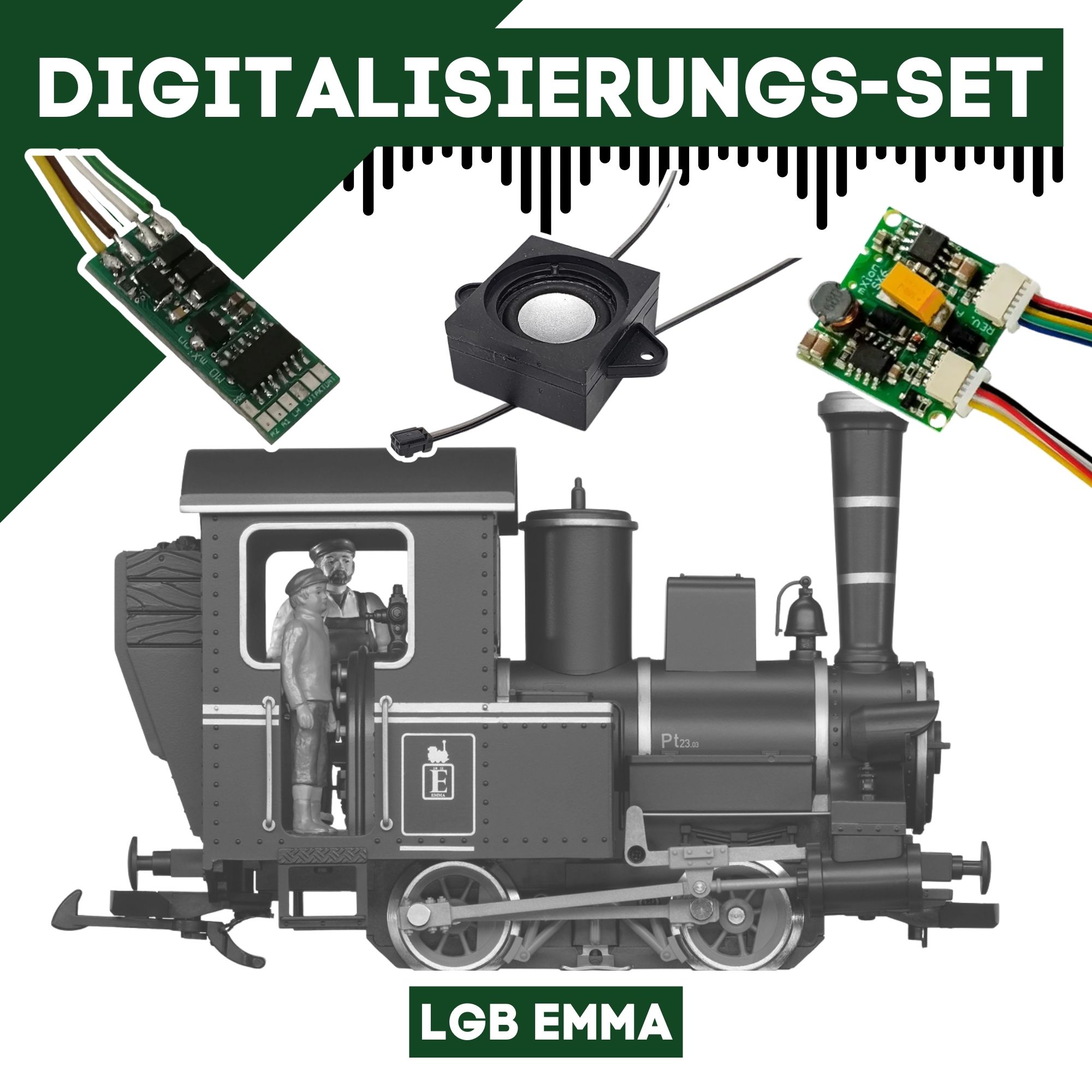 Digitalisierungsset für LGB Emma ML-Train 81609152