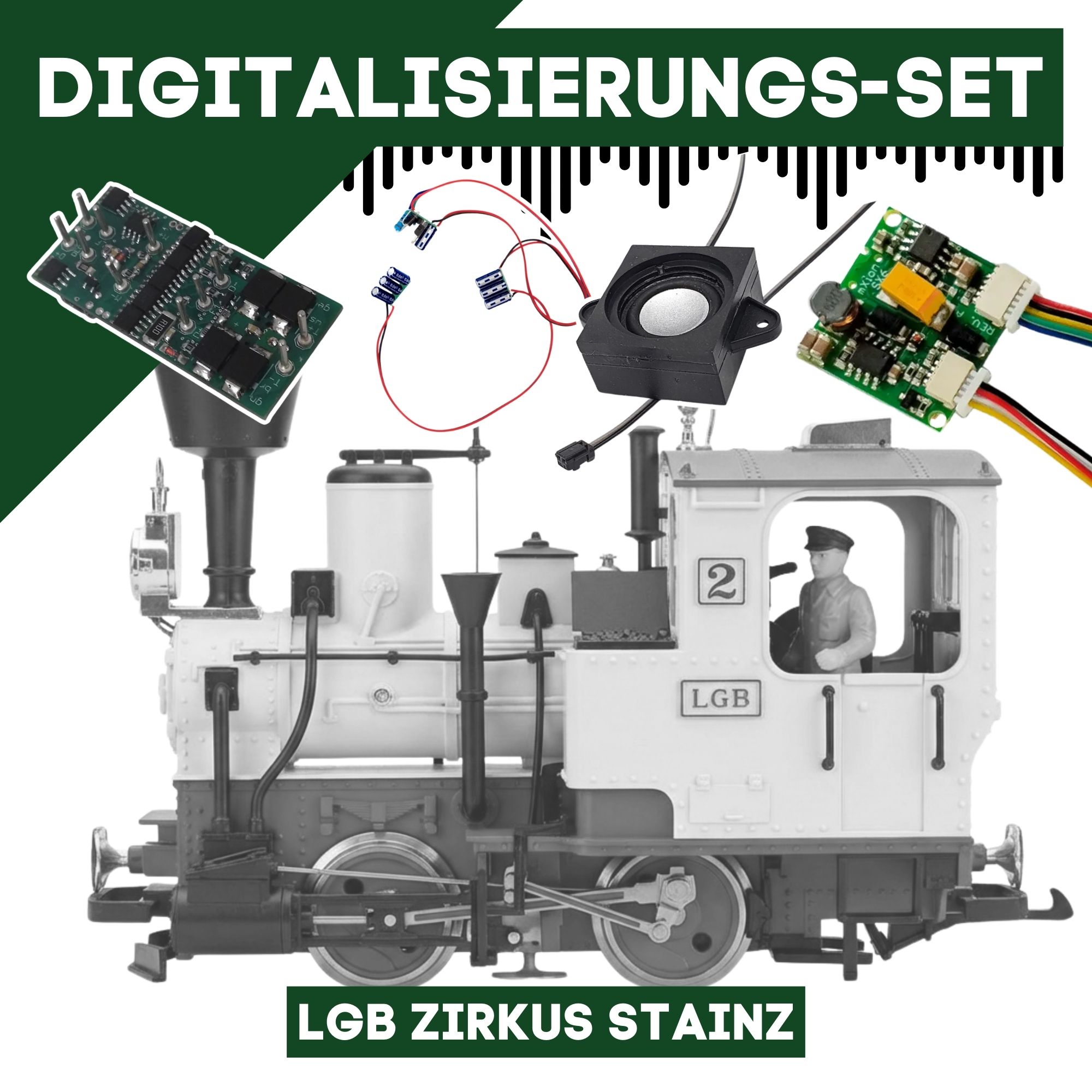 Digitalisierungsset für LGB Zirkus Stainz ML-Train 81609183