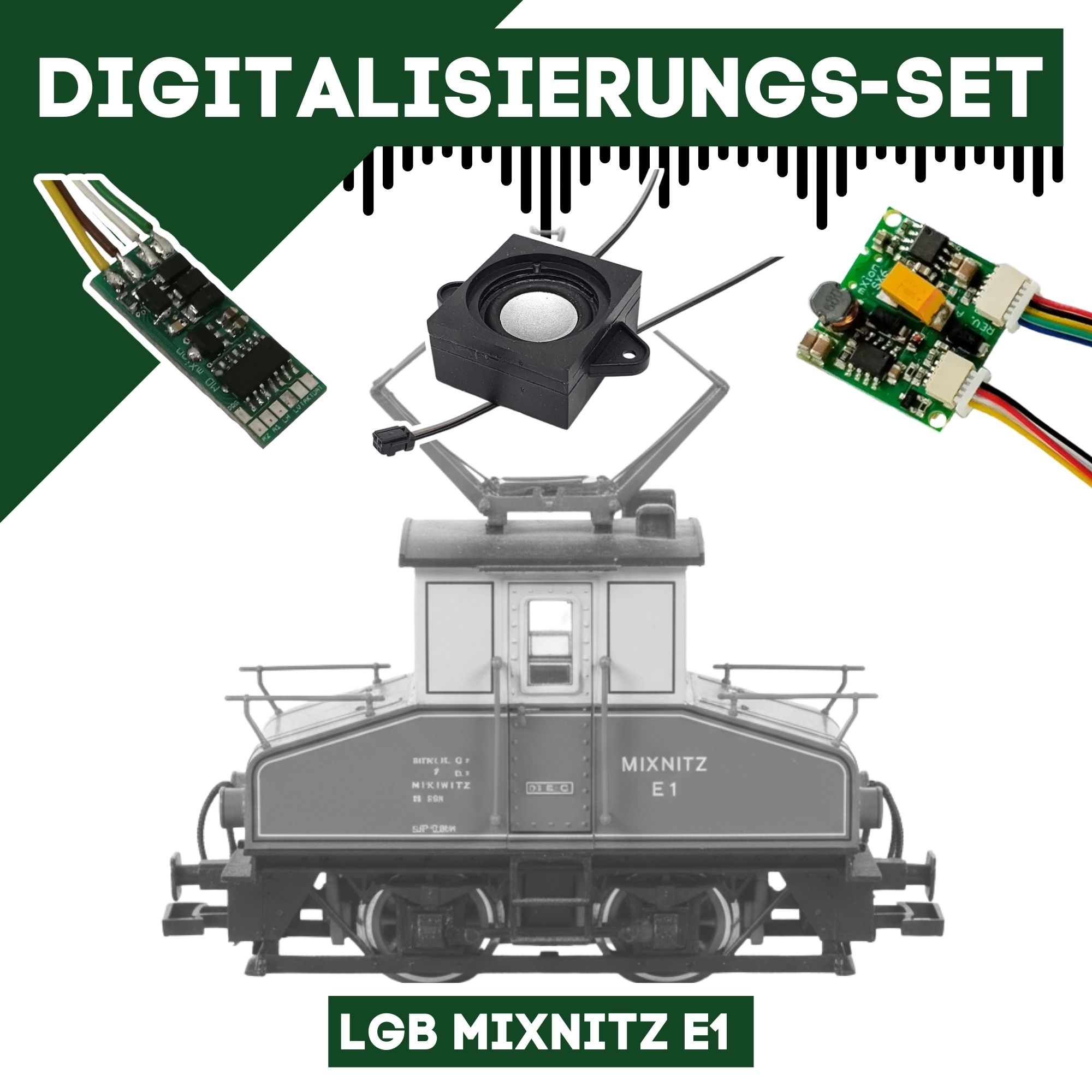 Digitalisierungsset für LGB Mixnitz E1 ML-Train 81609351