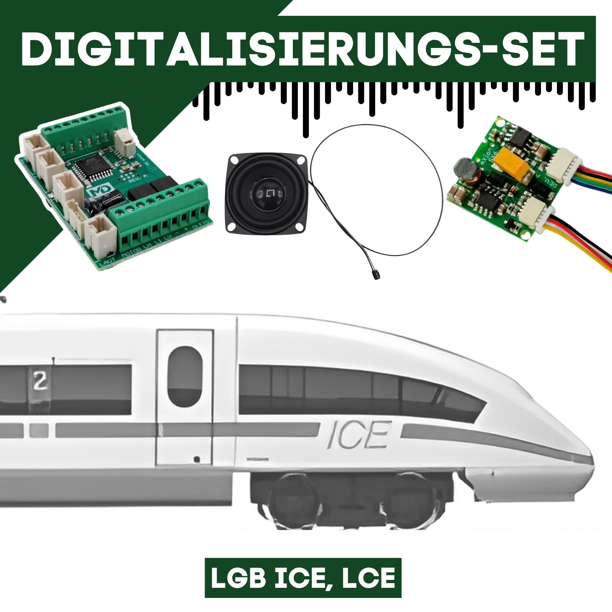 Digitalisierungsset für LGB ICE, LCE ML-Train 81690354