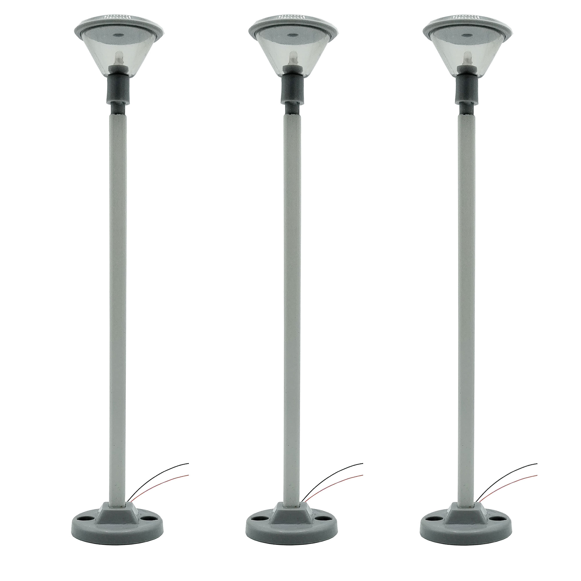 3x Bahnsteiglampe Schweiz Bergün für LGB-Anlagen Spur-G ML-Train 83802177