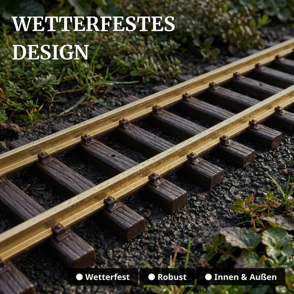 Gleis gerade 30 cm LGB 10000 - Wetterfestes Design
