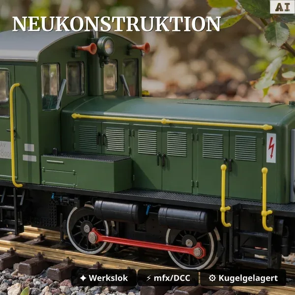 Märklin Werkslok Györ LGB 21120 - Neukonstruktion