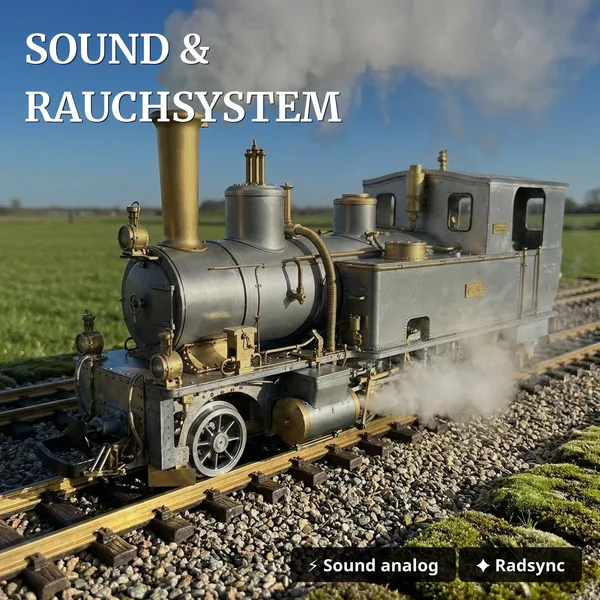 Dampflok Rhätia 3/4 RhB Exklusives Sondermodell LGB 26276 - Sound & Rauchsystem