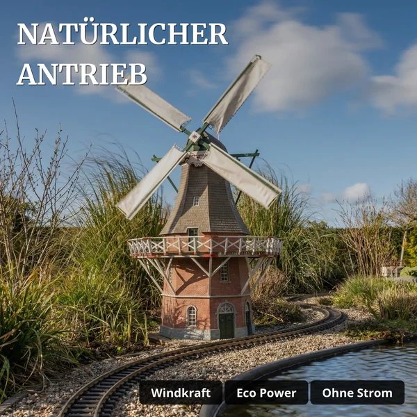 Grosse Windmühle Pola 331701 - Natürlicher Antrieb