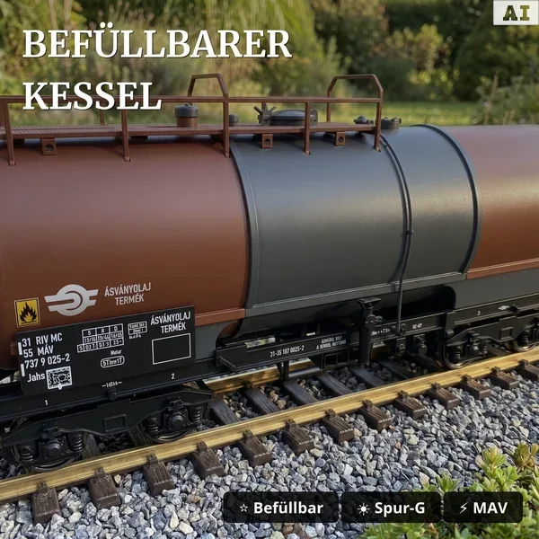 Kesselwagen MAV LGB 46836 - Befüllbarer Kessel