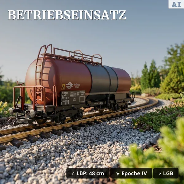 Kesselwagen MAV LGB 46836 - Betriebseinsatz