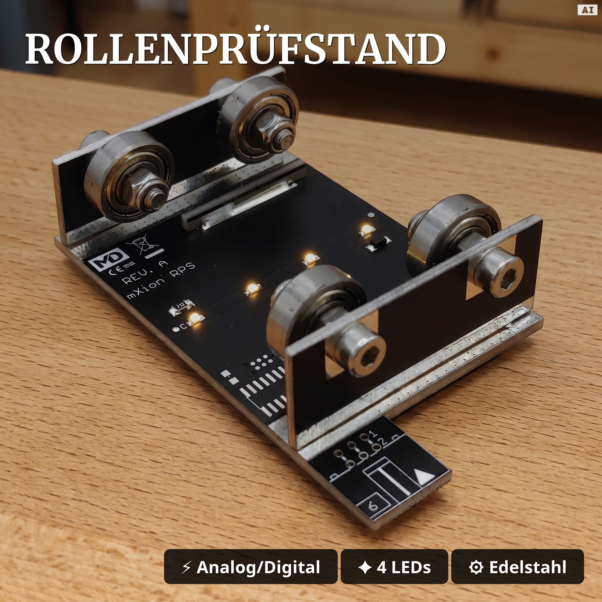 Winter-Werkstatt Set – Wartungs- und Prüfpaket für Spur G ML-Train 8200301 - Rollenprüfstand