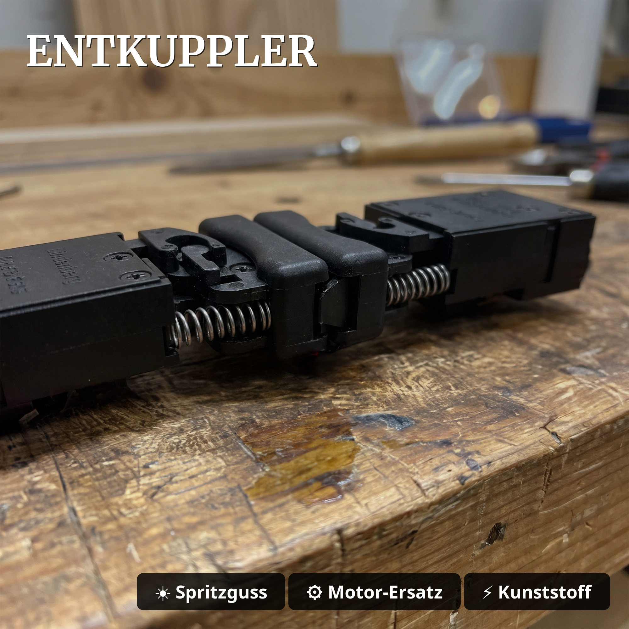 Elektrische Lindenbergkupplung für Spur G ML-Train 82506100 - Entkuppler