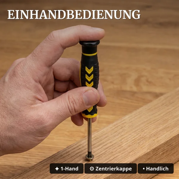 Präzisions-Schraubendreher Set Torx – T5 T6 T10 – 3-teilig, Spur G Gartenbahn ML-Train 88303110 - Einhandbedienung
