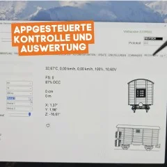 Mess- und Reinigungs-Güterwagen braun für Spur G als Bausatz ML-Train 889190600 - 