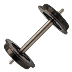 4x Metall-Scheibenradsatz 31 mm Spur-G ML-Train 88999340 - Authentische Optik und hohe Widerstandsfähigkeit