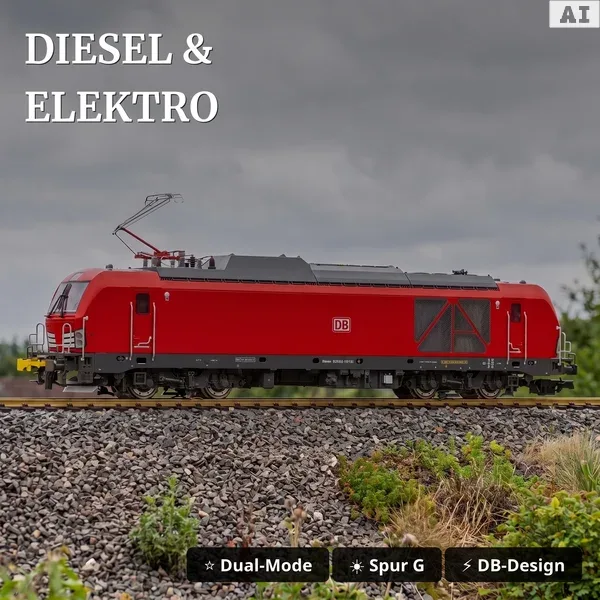 Zweikraftlokomotive BR 249 DB AG Piko 37472 - Diesel & Elektro