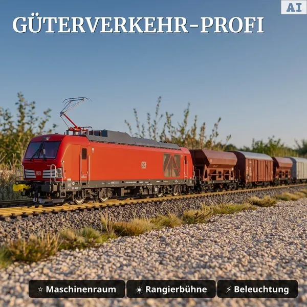 Zweikraftlokomotive BR 249 DB AG Piko 37472 - Güterverkehr-Profi
