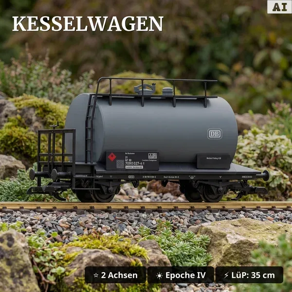 Kesselwagen DB Piko 37778 - Kesselwagen
