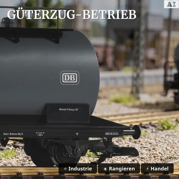 Kesselwagen DB Piko 37778 - Güterzug-Betrieb