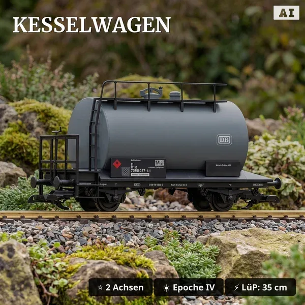 Kesselwagen DB Piko 37779 - Kesselwagen
