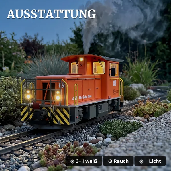 Rangier-Traktor Tmf 2/2 85 digital mit Sound RhB Train Line 2050202 - Ausstattung