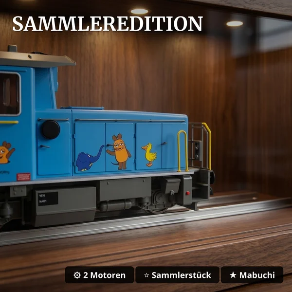 Diesellok Die Maus - Zimo Sound & Digital - Sammleredition Train Line 2050552 - Sammleredition