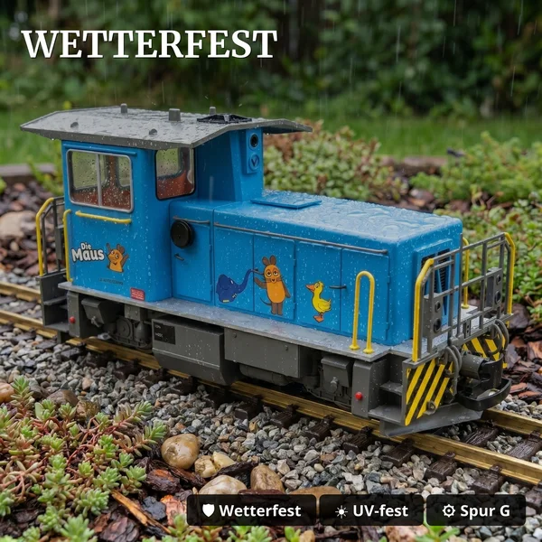 Diesellok Die Maus - Zimo Sound & Digital - Sammleredition Train Line 2050552 - Wetterfest