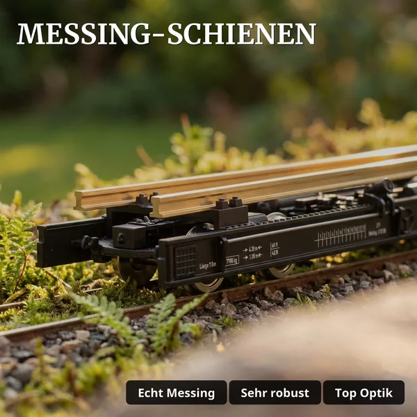 DR Rollwagen 99-06-32 Train Line 3147300 - Messing-Schienen