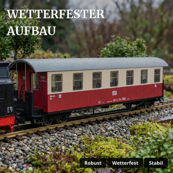 Personenwagen 900-474 HSB Train Line 3530727 - Wetterfester Aufbau