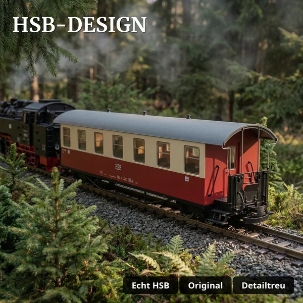 Personenwagen 900-474 HSB Train Line 3530727 - HSB-Design