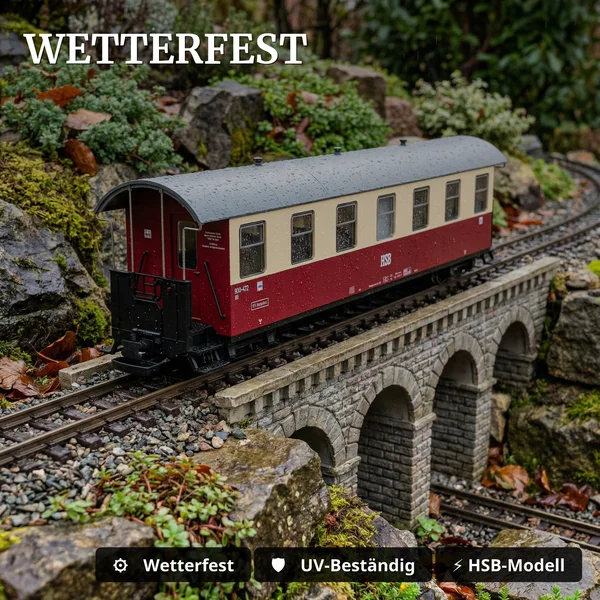 Personenwagen 900-472 HSB Train Line 3530770 - Wetterfest
