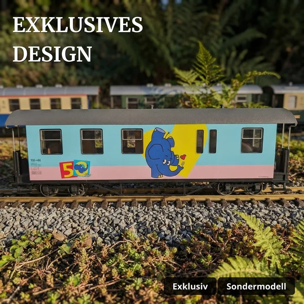 Der Elefant Sonderwagen Jubiläum 900-486 Train Line 3530925 - Exklusives Design