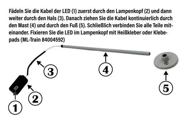 3x BG2-Industrielampe 1-armig für LGB-Anlagen Spur-G ML-Train 83802266_auswahl10