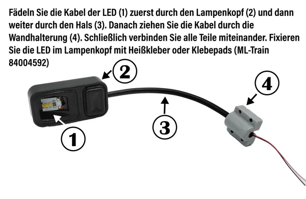 BG2-Industrielampe Wandlampe für LGB-Anlagen Spur-G ML-Train 83802150_auswahl10