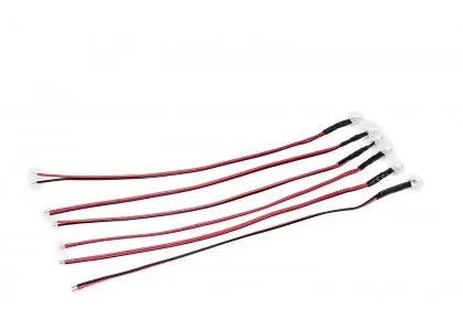 6 Stk. LED-Lampe 5 mm 5-19 Volt ML-Train