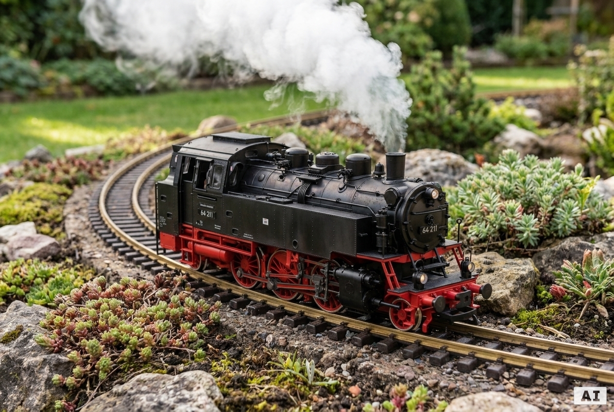 Was ist der unterschied zwischen dampflok und diesellok bei spur g in der Praxis