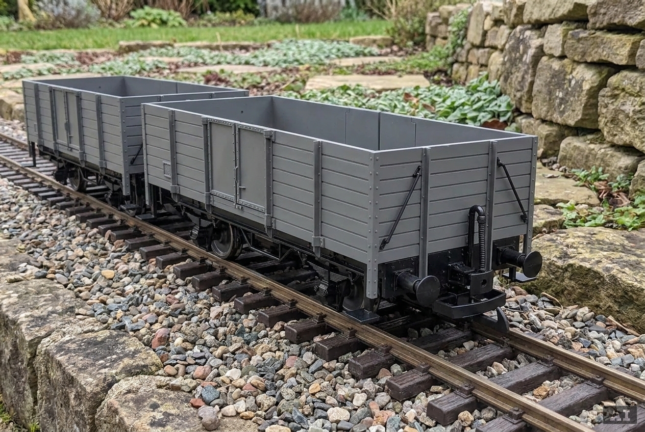 Unterschied zwischen lgb toytrain kupplungen und standard spur g kupplungen – Detailansicht