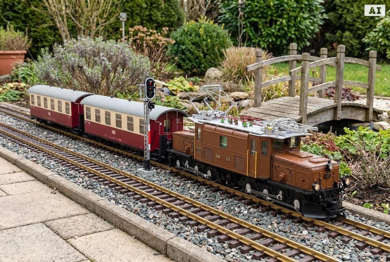 Gartenbahn spur g starten was brauche ich wirklich an zuegen in der Praxis