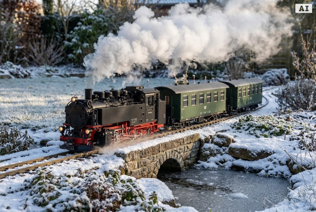 Welche dampflok eignet sich am besten für den garten im winter in der Praxis