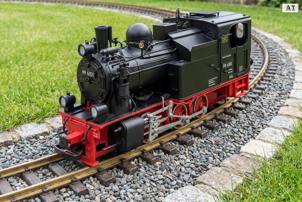 Unterschied zwischen mallet und schlepptender bei dampfloks spur g – Detailansicht